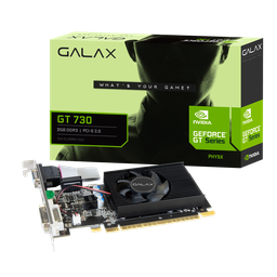 Galax NVIDIA GeForce GT 730 2GB ​Video Card 73GPF4HX003Q
