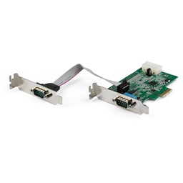 StarTech 2-port PCI Express RS232 Serial Adapter Card PEX2S953LP