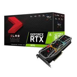 PNY NVIDIA GeForce RTX 3070 XLR8 REVEL EPIC-X RGB 8GB LHR Video Card VCG30708LTFXPPB