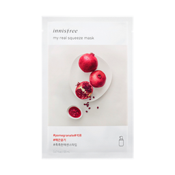 Innisfree My Real Squeeze Mask Pomegranate 1 Sheet