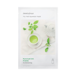 Innisfree My Real Squeeze Mask Green Tea 1 Sheet
