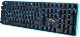 Royal Kludge RK918 RGB Backlit Full Size 108 Keys Hot Swappable Wired Mechanical Keyboard Black (Red Switch)