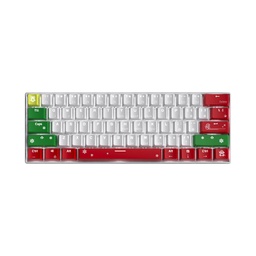 Royal Kludge RK61 Christmas Version Tri Mode Hot Swappable RGB Mechanical Gaming Keyboard (Brown Switch)