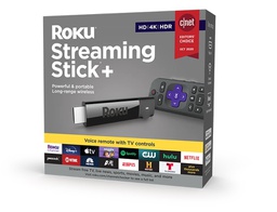 Roku Streaming Stick+ 4K HDR Voice Remote with TV Controls