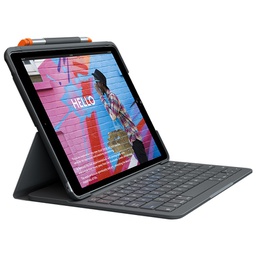 Logitech Slim Folio Keyboad case For iPad (7th & 8th gen), iPad Air (3th gen) 920-009469