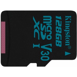 Kingston SDCG2/128GBSP - 128GB Micro SD UHS-I Canvas Go 90MB/s Class 10