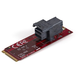 StarTech U.2 to M.2 Adapter for U.2 NVMe SSD - M.2 PCIe x4 Host M2E4SFF8643