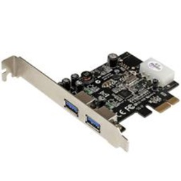 StarTech 2 Port PCIe USB 3.0 Card with UASP - PEXUSB3S25