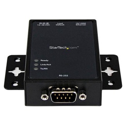 StarTech 1 Port RS232 Serial to IP Ethernet Converter / Device Server NETRS2321P