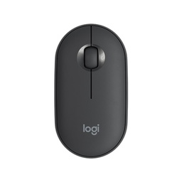 Logitech Pebble M350 Wireless/Bluetooth Mouse - Graphite 910-005602