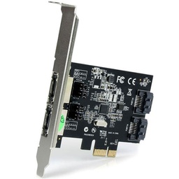StarTech 2Port PCIe SATA III eSATA Controller - PEXESAT322I