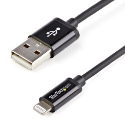 StarTech 90cm Black 8-pin Lightning to USB Cable - USBLT1MB