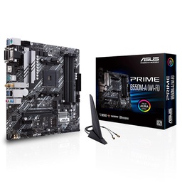 Asus AMD PRIME B550M-A (WI-FI) AM4 Micro ATX Motherboard