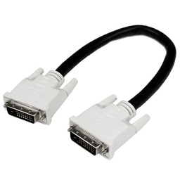 StarTech 0.3m DVI-D Dual Link Cable (M/M) - Black - DVIDDMM1