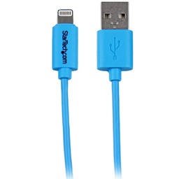 StarTech 1m Blue 8-pin Lightning to USB Cable - USBLT1MBL
