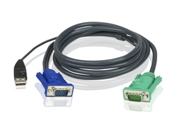 ATEN 2L-5202U USB KVM Cable with 3 in 1 SPHD - 1.8m 2L-5202U