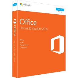 Microsoft Office Home and Student 2016 Medialess Retail 79G-04751