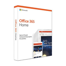 Microsoft Office 365 2019 Home 1 Year Subscription Medialess PC/Mac 6GQ-00929 (LS)