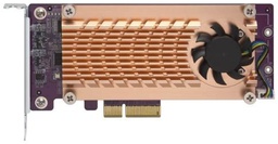 QNAP QM2-2P-344 Dual M.2 2280/22110 PCIe SSD Expansion Card QM2-2P-344