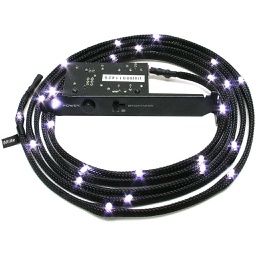 NZXT Sleeved LED Kit 200CM Cable White CB-LED20-WT
