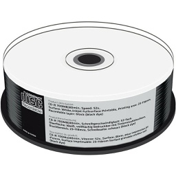 Ritek CD-R 52X 50pcs White Inkjet Disc 57046