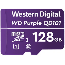 Western Digital WD Purple QD101 128GB Micro SDXC Memory Card WDD128G1P0C