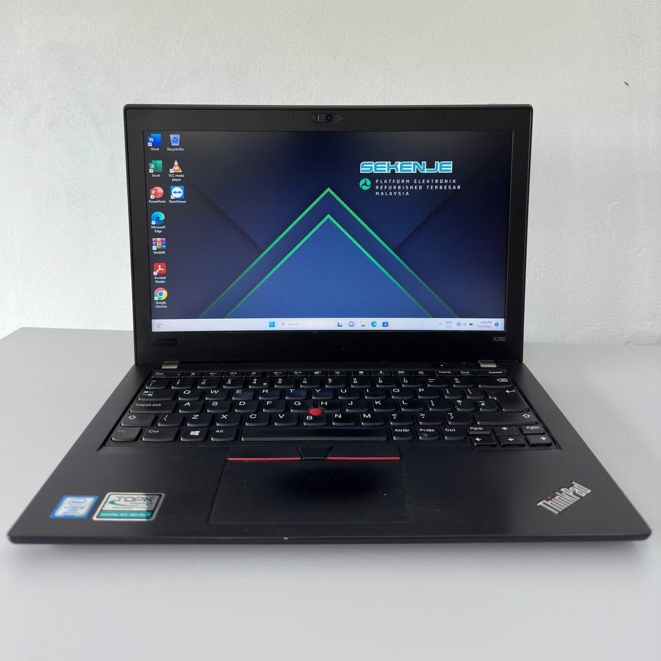 Lenovo ThinkPad X280 Intel i5 8th Gen 8GB RAM 256GB SSD Windows 10 Laptop |  Seken Je