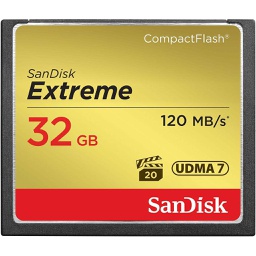 SanDisk SDCFXSB-032GB-G46 - 32GB CF Compact Flash Extreme 120MB/s R85