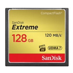 SanDisk SDCFXSB-128G-G46 - 128GB CF Compact Flash Extreme 120MB/s R85