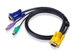 ATEN 2L-5203P PS/2 KVM Cable with 3 in 1 SPHD - 3.0m 2L-5203P