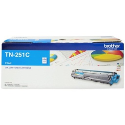 Brother TN-251C Cyan Toner Cartridge - Up to 1,400 Pages