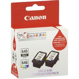 Canon PG645CL646CP Ink Cartridge Combo Pack (1 x PG645 & 1 x CL646)