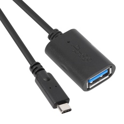 VCOM USB 3.1V C/M to USB 3.0 A/F Cable Black CU409
