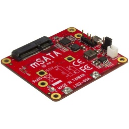 StarTech USB to mSATA Converter for Raspberry Pi Development Boards PIB2MS1