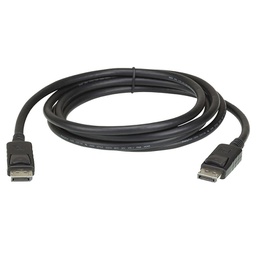 Aten 2L-7D03DP-1 3m DisplayPort Rev1.4 Cable - Up to 8K Video at 60Hz (2L-7D03DP-1)