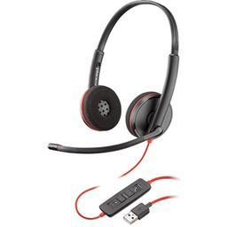 Poly Blackwire 3220 Stereo USB Noise Cancelling Headset 209745-22