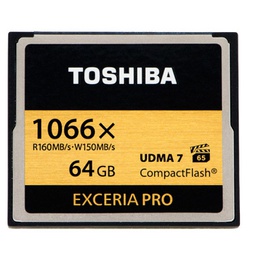 Toshiba Exceria Pro 1066x 64GB CF Compact Flash Card CF-064GSR8A (LS)