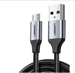 UGREEN USB-A to Micro USB Cable 2m (Aluminium case, Black)